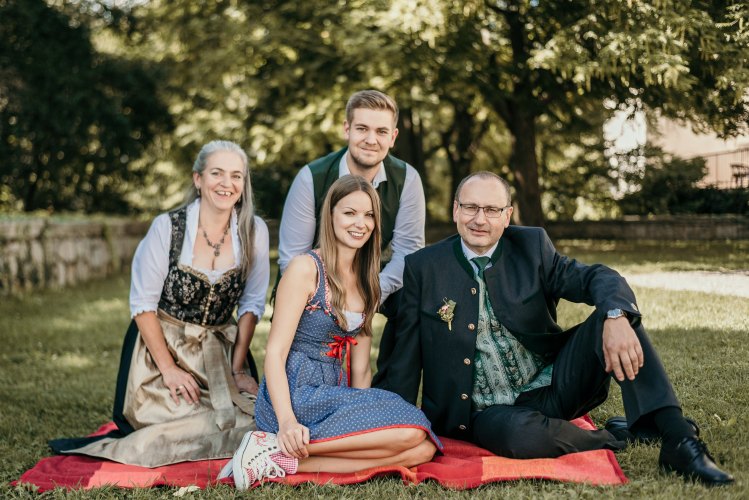 Natuerliches Fotoshooting im Freien